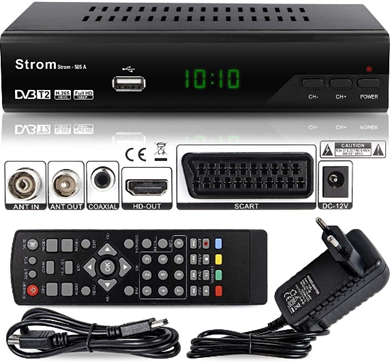 Strom 505 Decoder Digitale Terrestre DVB T2