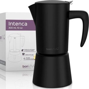 BonVIVO Caffettiera a induzione 6 tazze