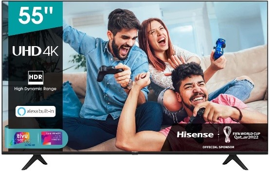 Hisense 55AE7000F - Smart TV LED Ultra HD 4K, 55’’
