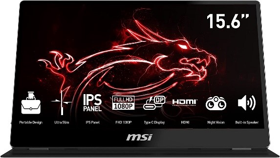 MSI Optix MAG162V Monitor Gaming Portatile 15,6”
