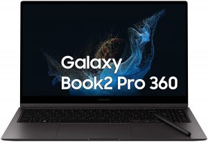 Samsung Galaxy Book2 Pro 360 PC Portatile, Convertible, 15.6